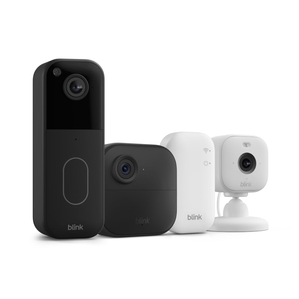 Outdoor 4 Camera, Mini 2 Camera, Video Doorbell and Sync Module G434801