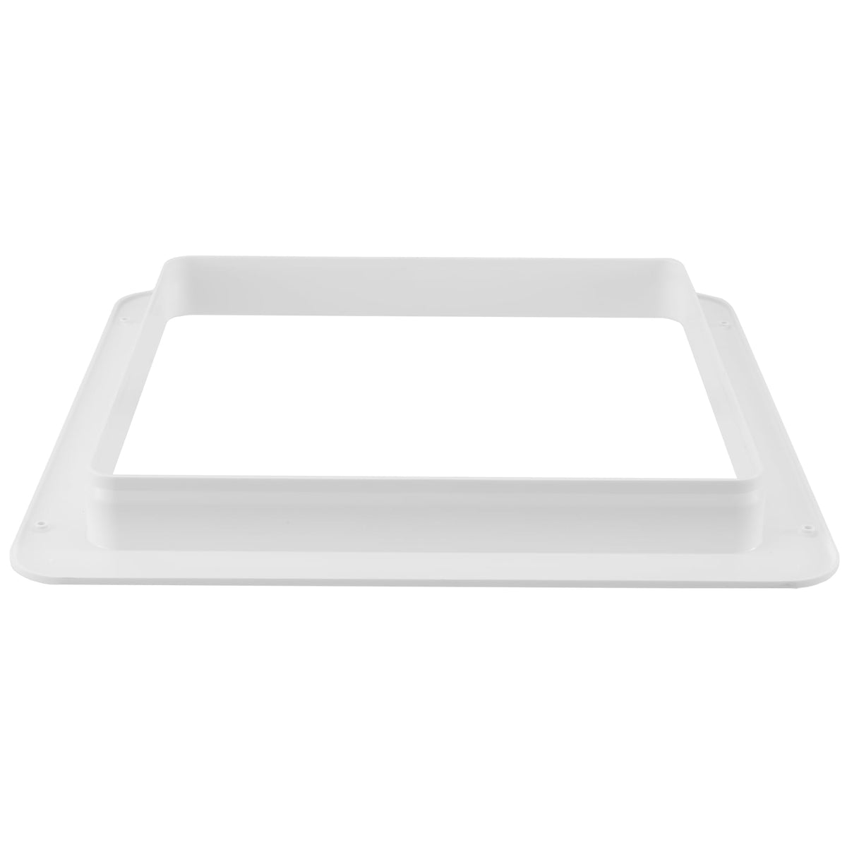 White 13" x 13" RV Vent Garnish Ring C7329