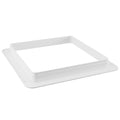 White 13" x 13" RV Vent Garnish Ring C7329