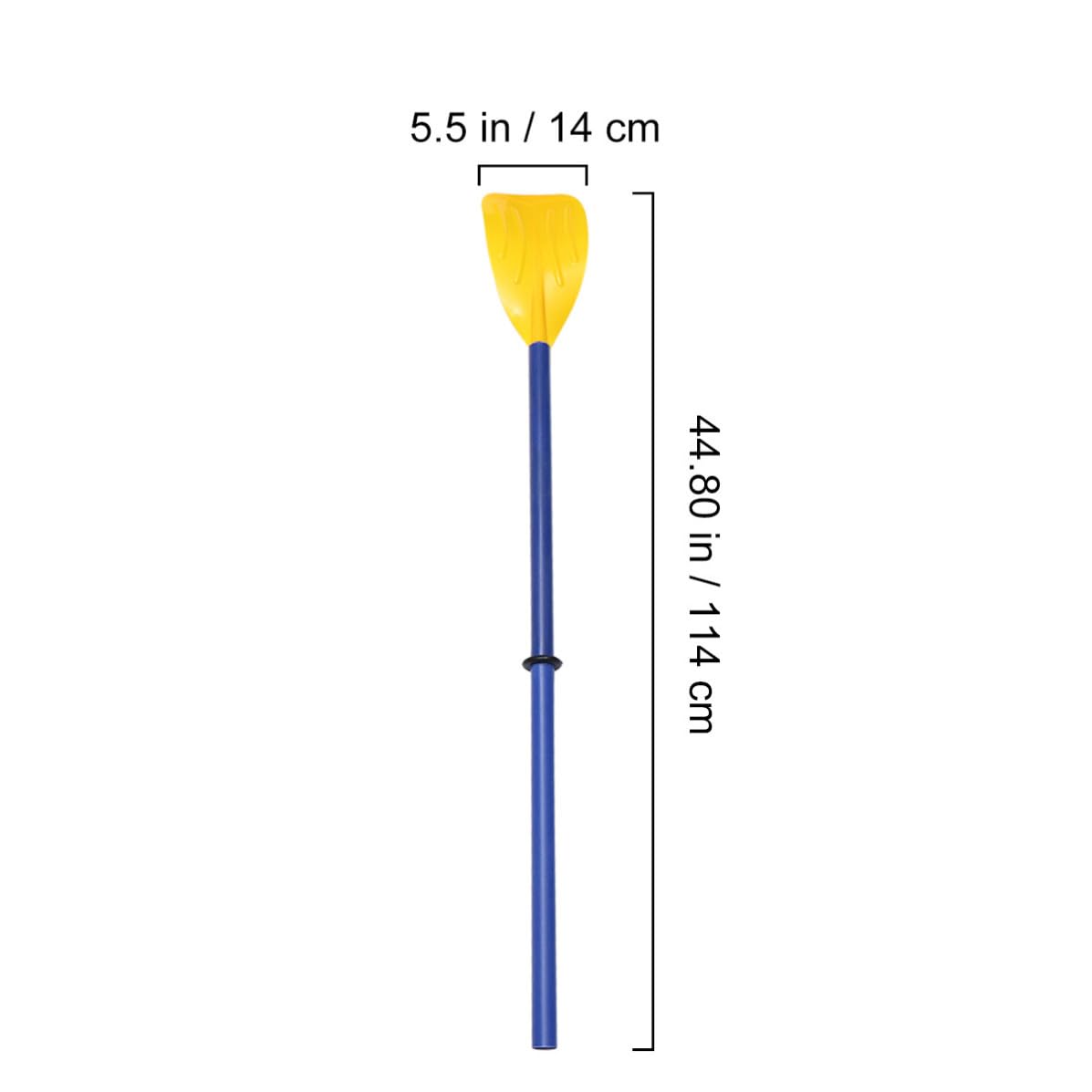 Detachable Plastic Boat Paddle with Aluminum Alloy Poles Q66201