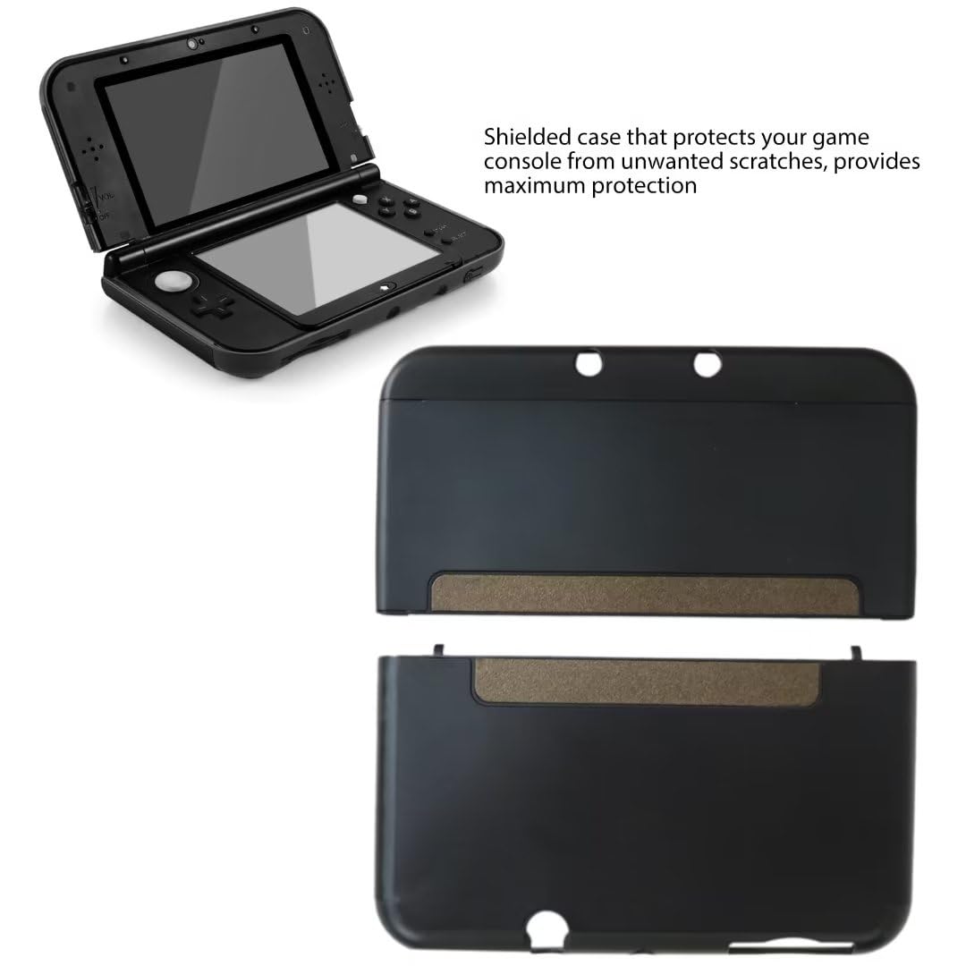 Hard Shell Case for Nintendo 3DS LL XL - Black V4717