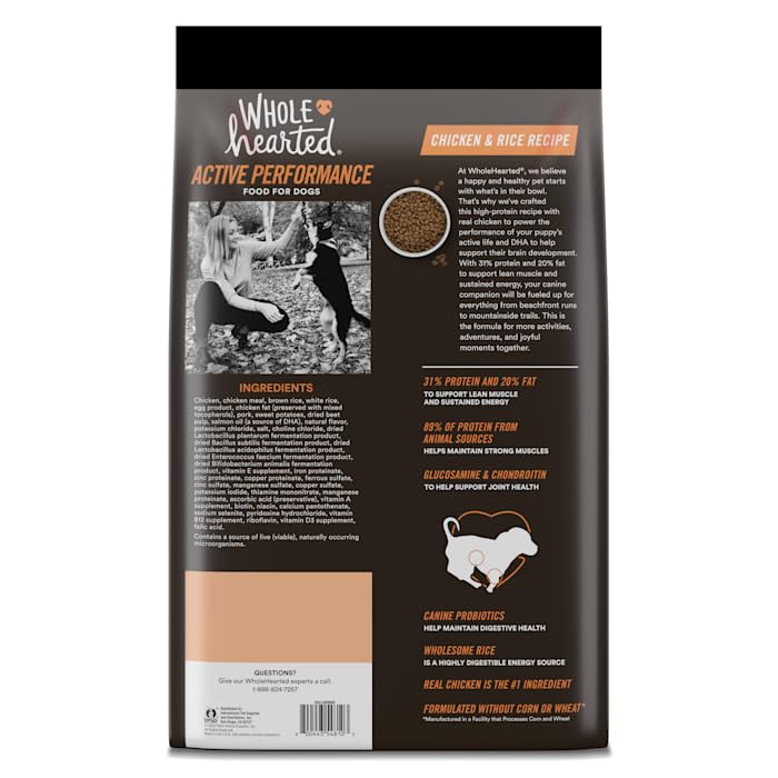 Chicken & Rice Recipe Dry Puppy Food 30 lbs. R80005