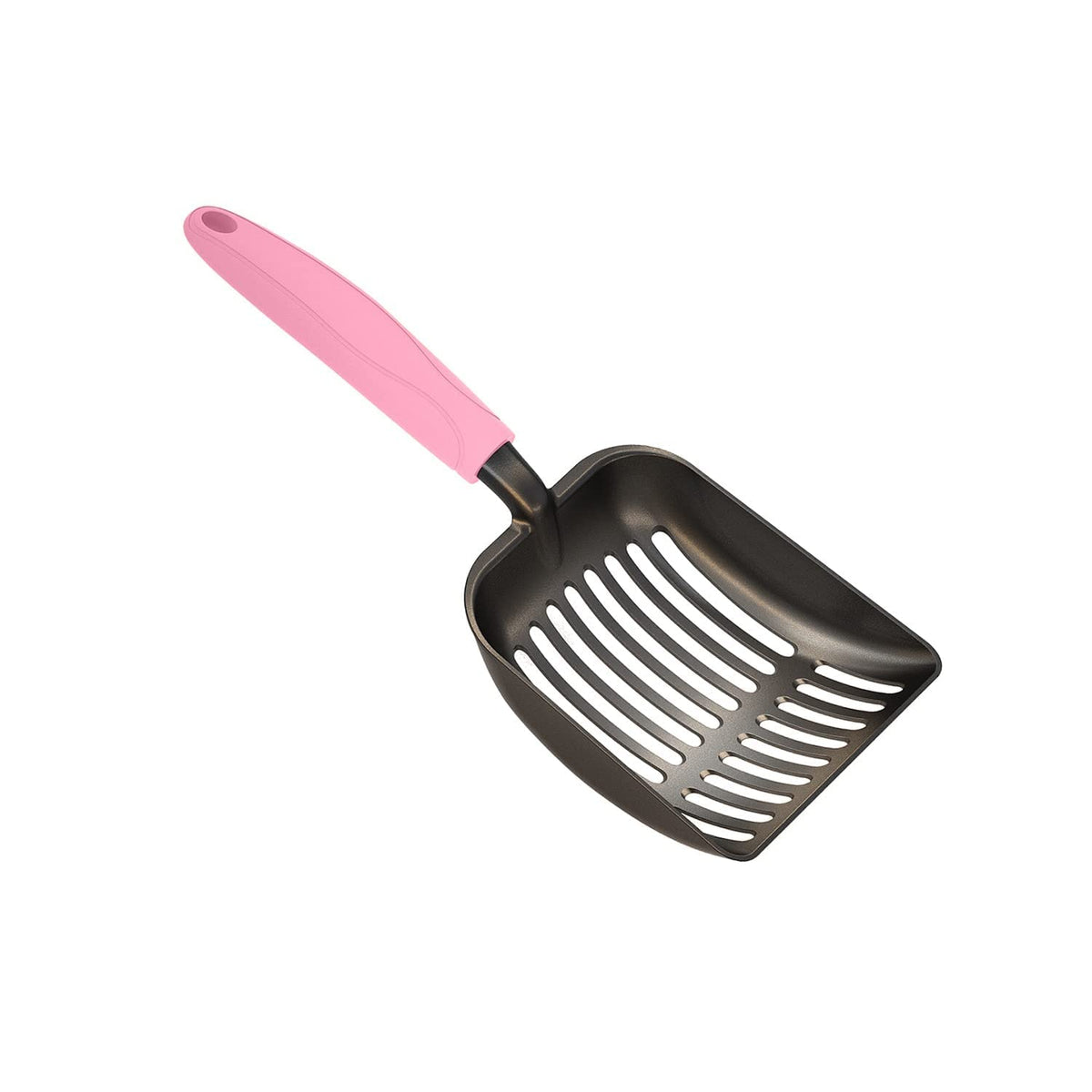 Non-Stick Aluminum Alloy Cat Litter Scoop with Long Handle D75299