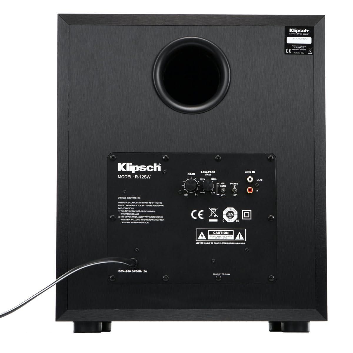 12" 400W Powered Subwoofer E541284