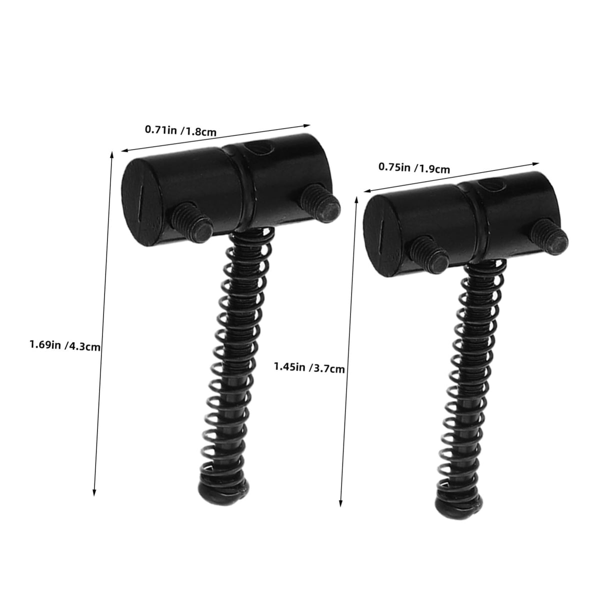Metal String Saddles for 4-string Bass Guitar P113