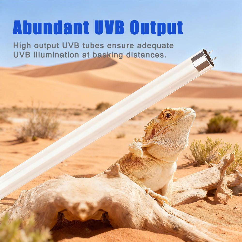 15W 10.0 UVB Reptile Light Fixture 18 Inch Q7812