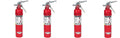 2.5lb ABC Dry Chemical Fire Extinguisher 4-Pack S2089