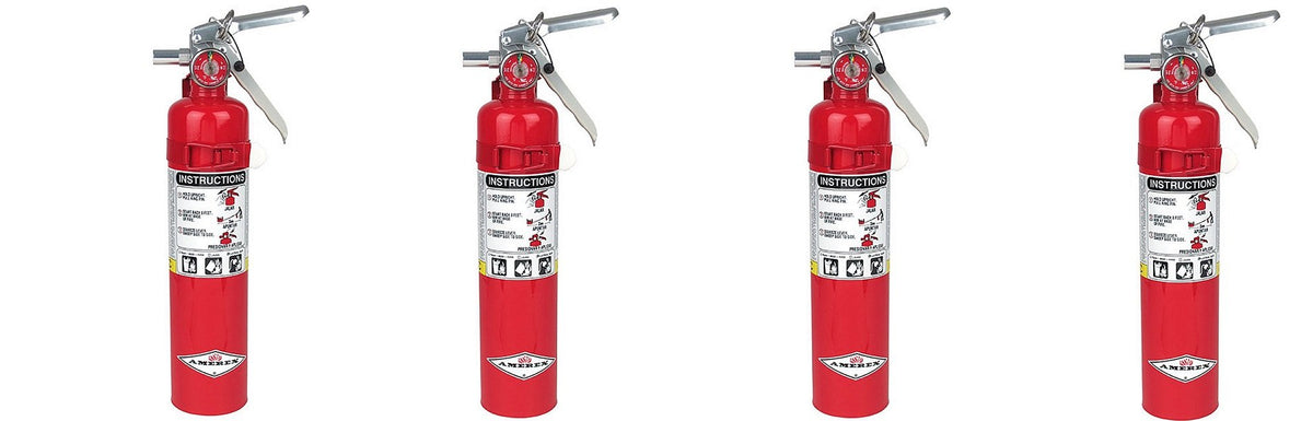 2.5lb ABC Dry Chemical Fire Extinguisher 4-Pack S2089