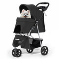 Black Pet Stroller J321368