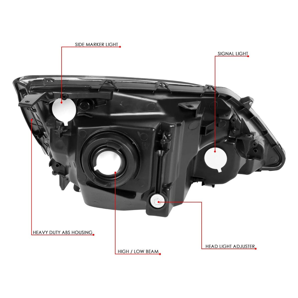 Halogen Headlight Assembly O64082