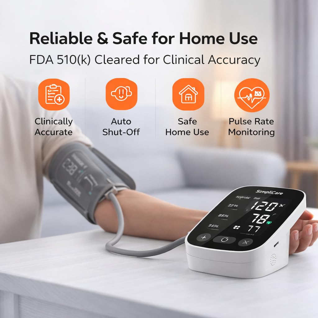 Blood Pressure Monitor with XL Cuff and LED Display L3219