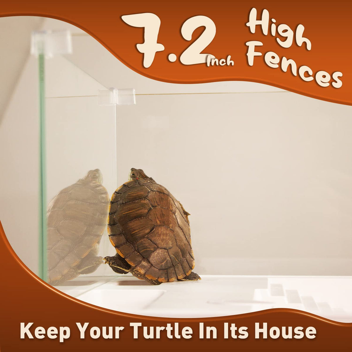 Turtle Tank Aquarium Kit with Basking Platform A696