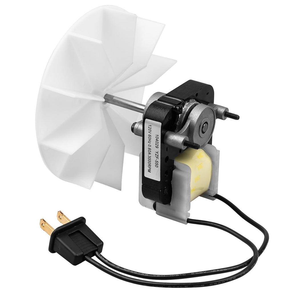 120V 50CFM Bathroom Exhaust Fan Motor with Blower Wheel X8138