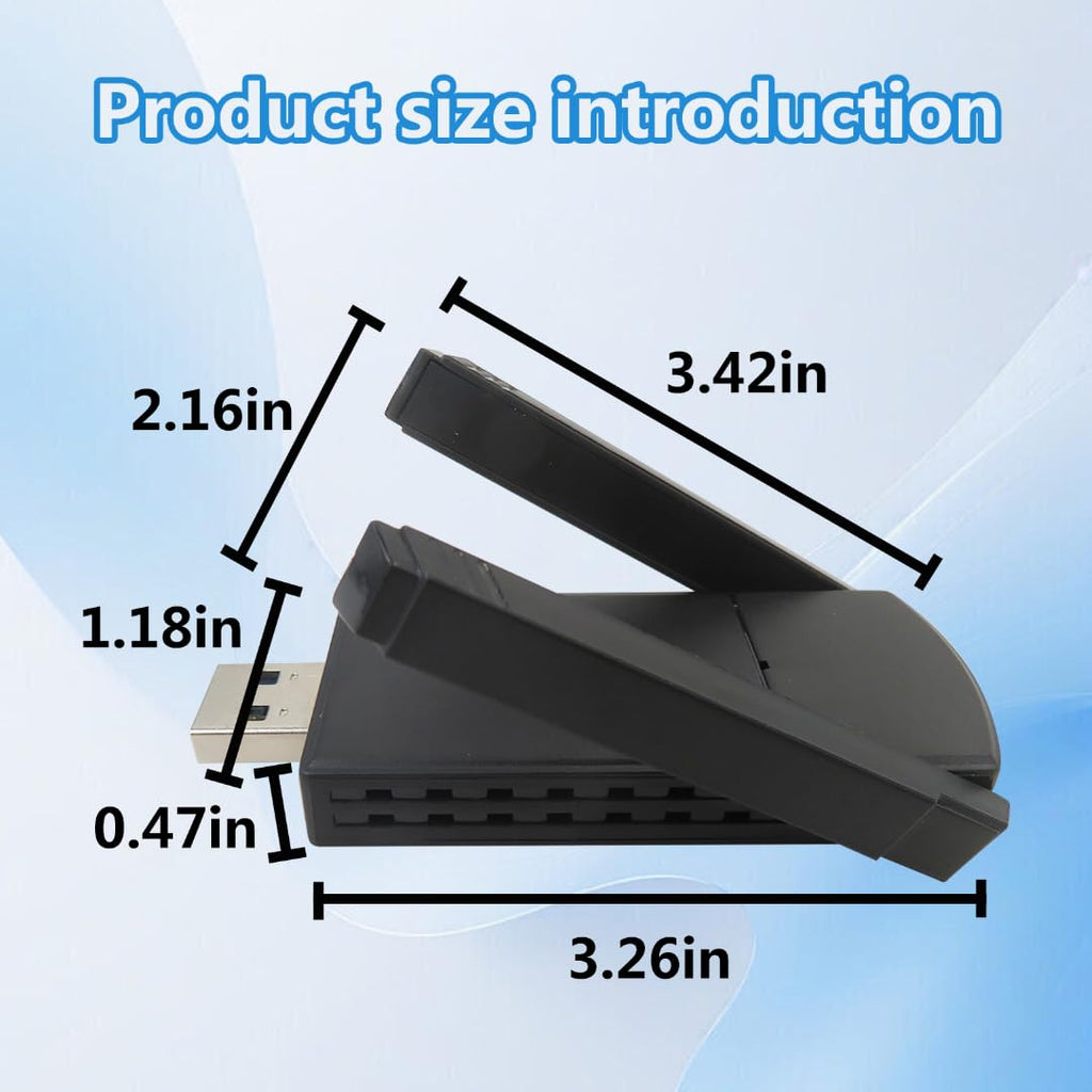 1300Mbps Dual Band Wireless USB WiFi Adapter N423094