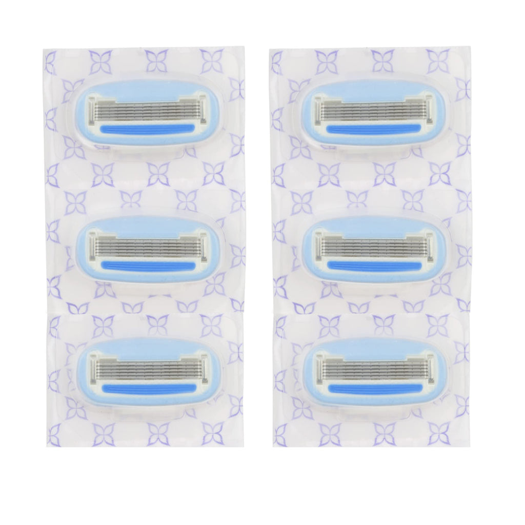 5-Blade Razor Refills 6 Count Pack of 2 L688
