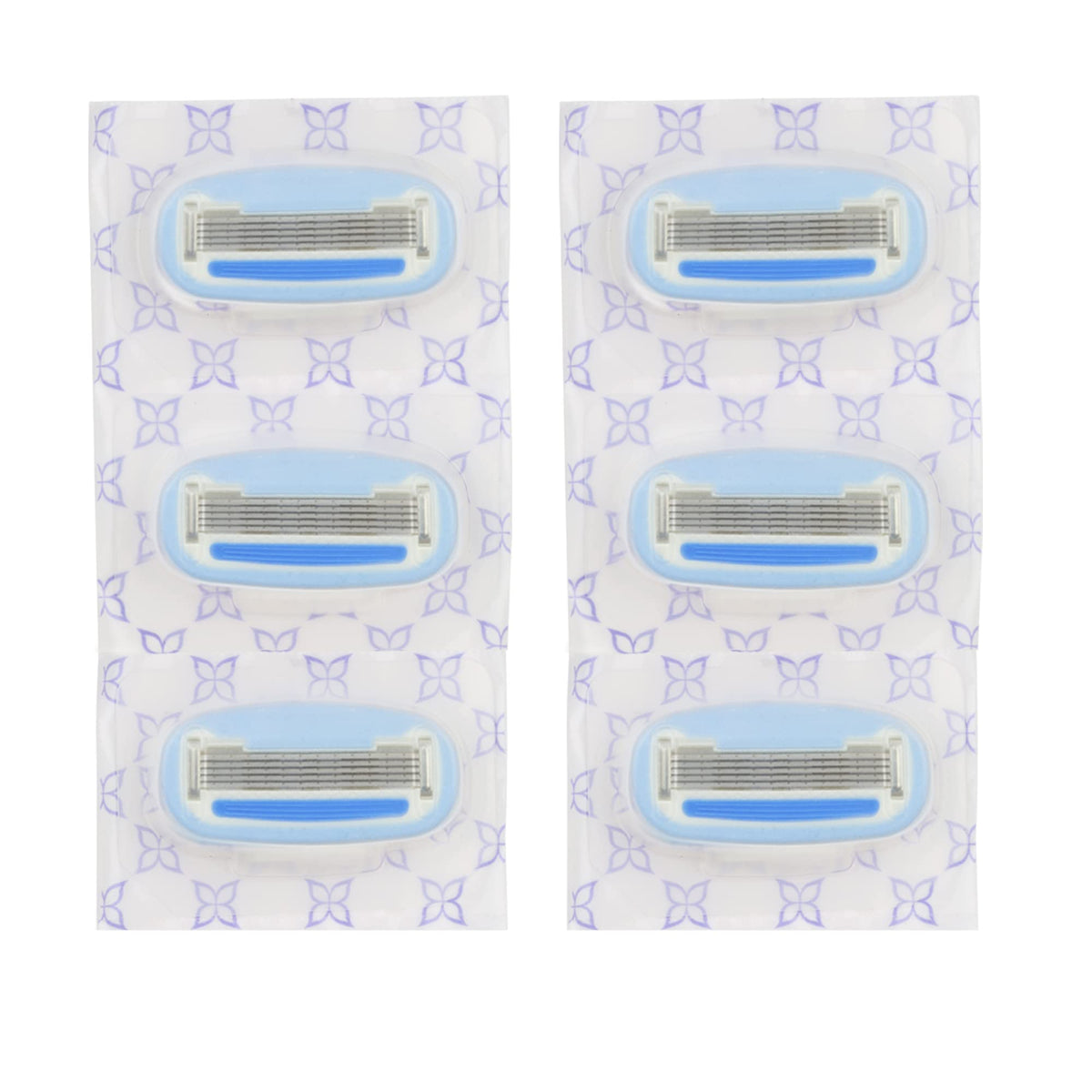 5-Blade Razor Refills 6 Count Pack of 2 L688