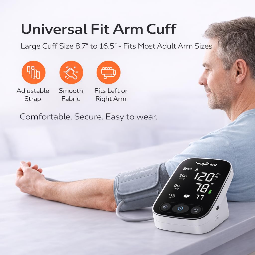 Blood Pressure Monitor with XL Cuff and LED Display L3219