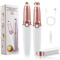 2 in 1 Rechargeable Facial Hair Trimmer and Eyebrow Shaver H266838