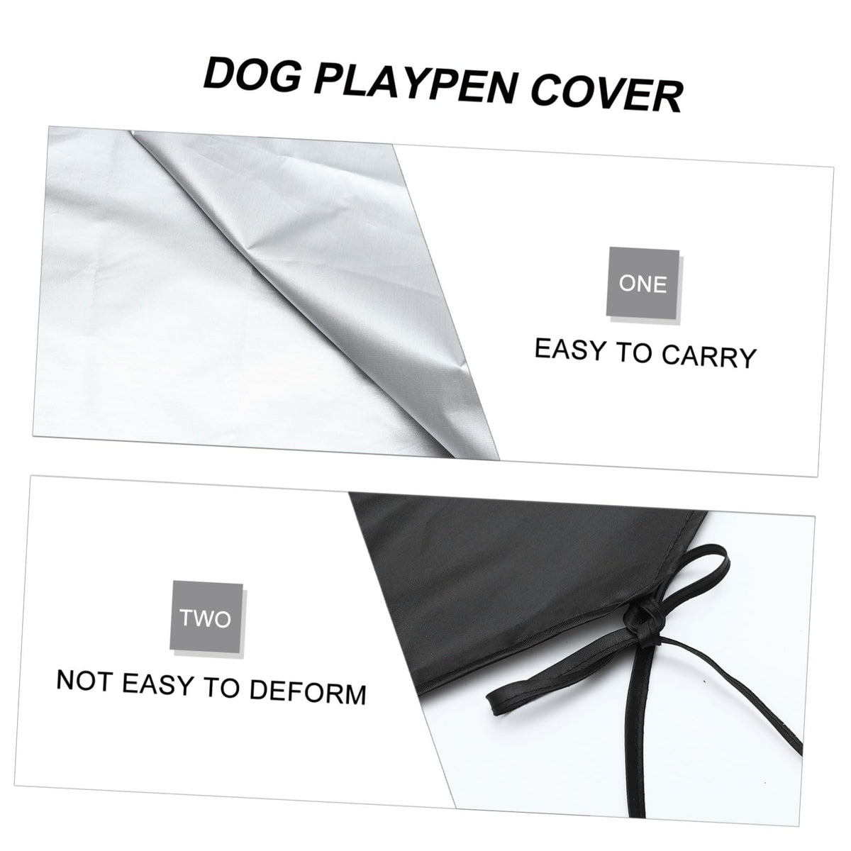 Waterproof Heavy Duty Oxford Dog Playpen Cover E23494