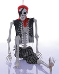 Life Size Pirate Skeleton Halloween Decoration K2650