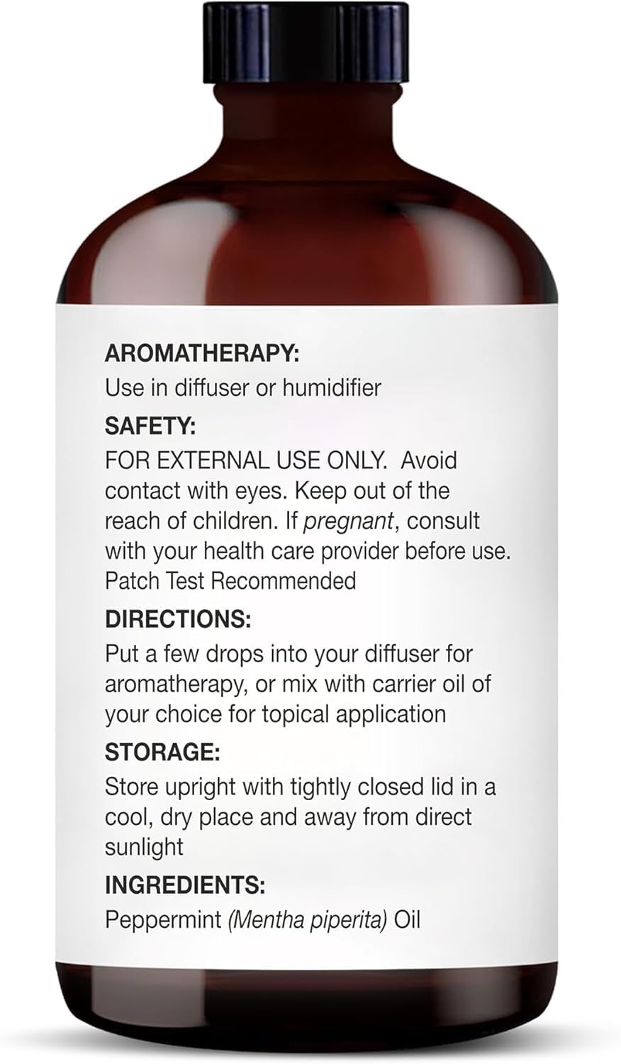 Peppermint and Lemon Essential Oil 4 Fl Oz V370