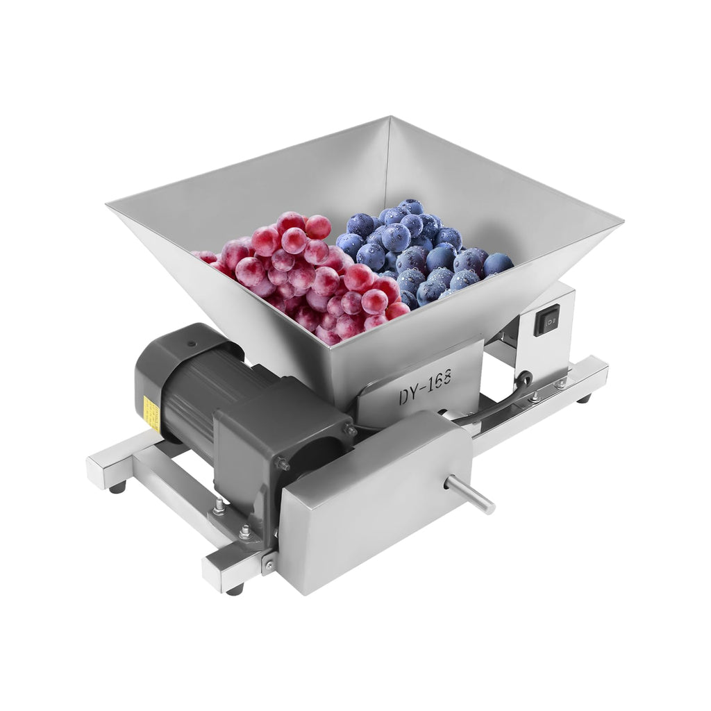 110V 60W 4L Stainless Steel Electric Fruit Crusher Y38611