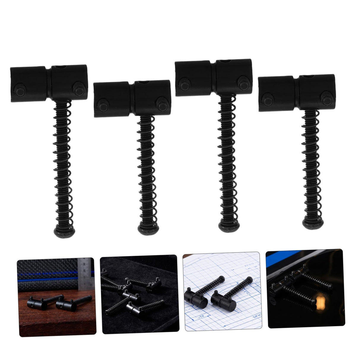 Metal String Saddles for 4-string Bass Guitar P113