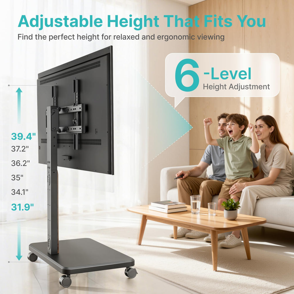 TV Rolling Cart for 32-85 Inch Screen X2364