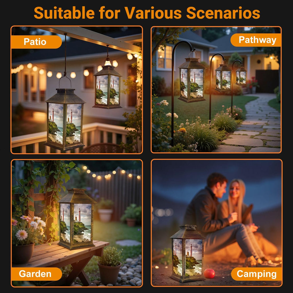 Waterproof LED Solar Lantern D25219