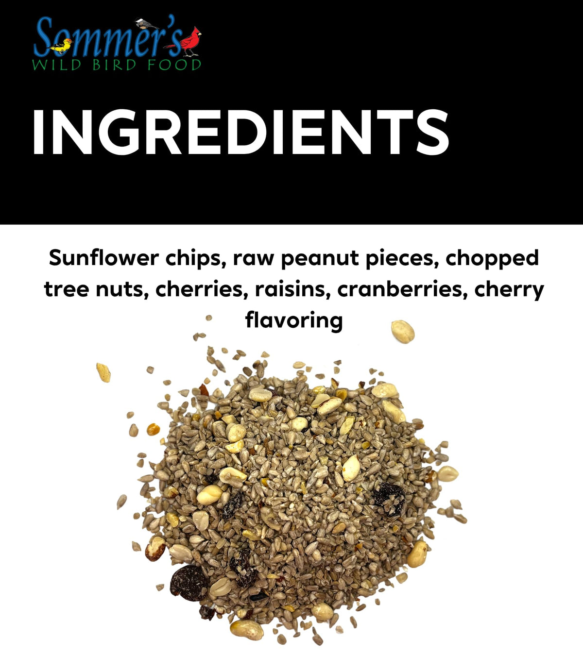Fruit & Nut Bird Seed 20 lb O95682