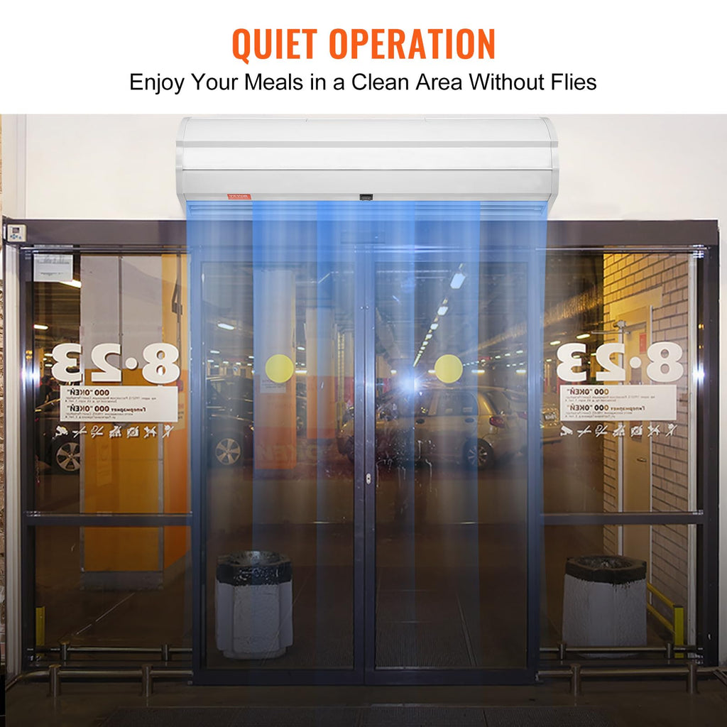 36" Wall Mounted Air Curtain 2 Speeds 900CFM M44532