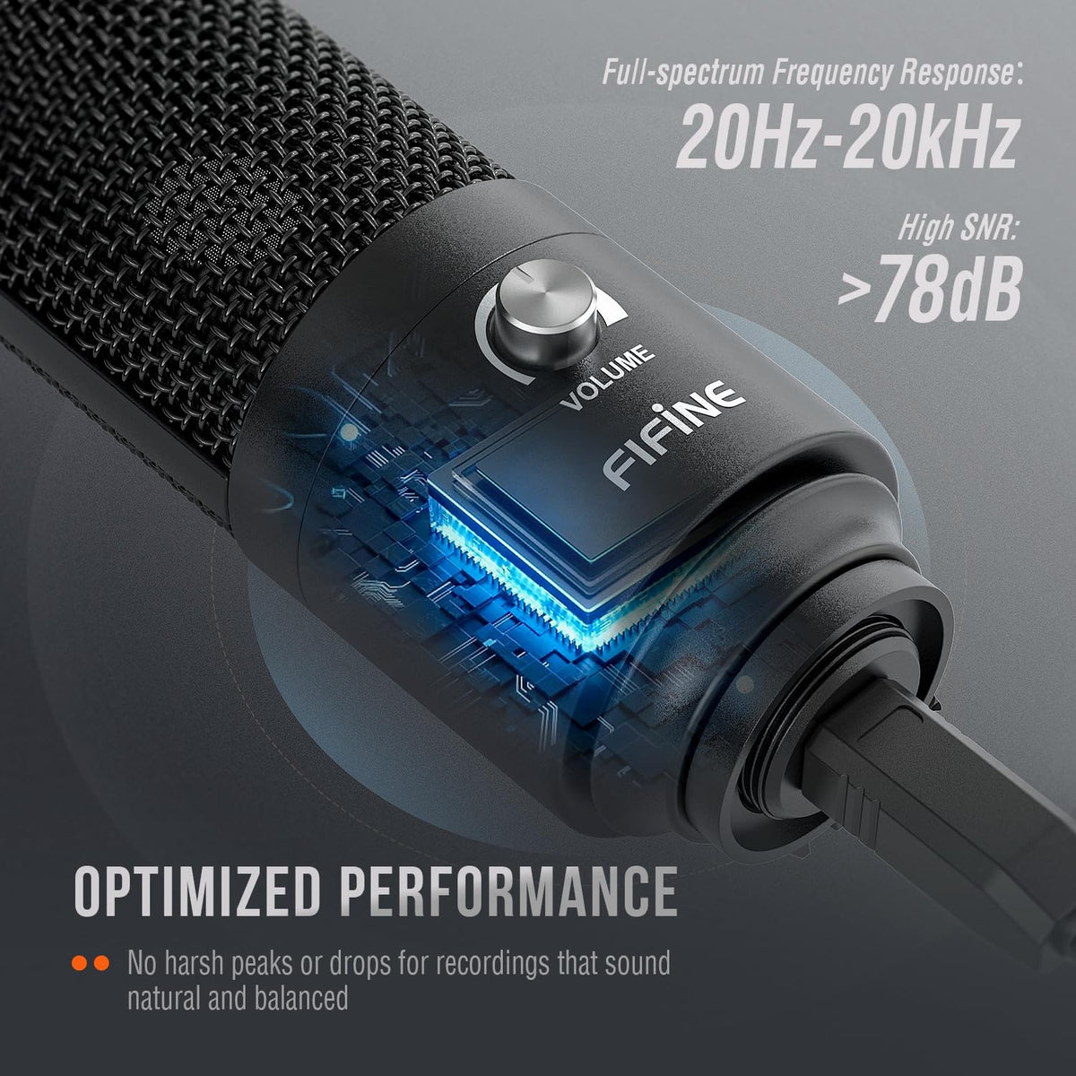 USB Condenser Recording Microphone H209