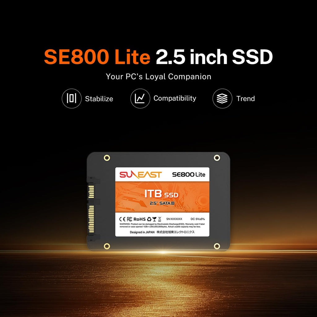 1TB 2.5 SATA III Internal Solid State Drive Y106