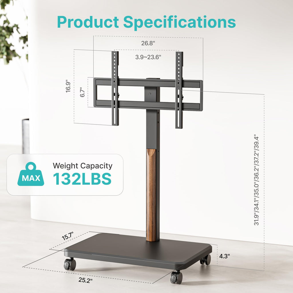 TV Rolling Cart for 32-85 Inch Screen X2364