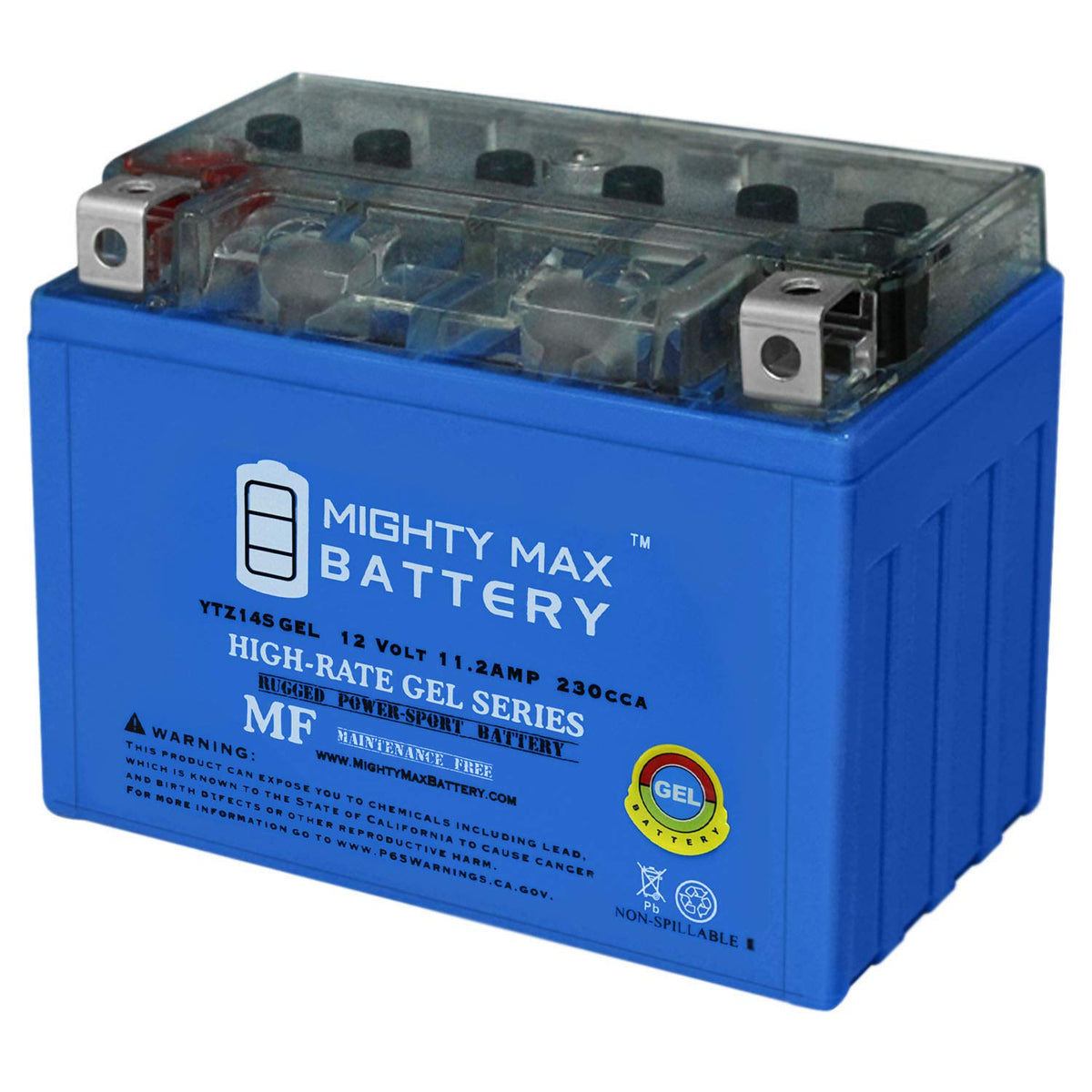 YTZ14S GEL Replacement Battery H200