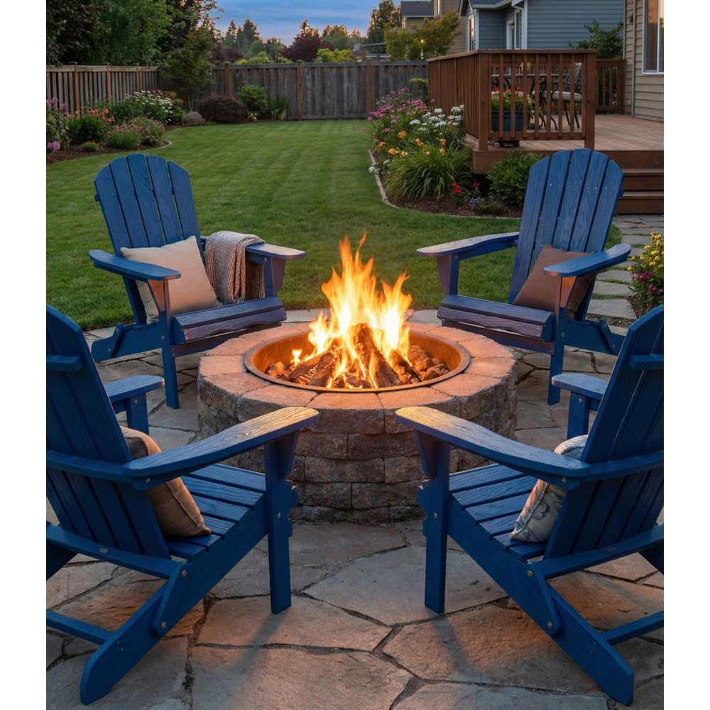 Wood Folding Adirondack Chair X1439