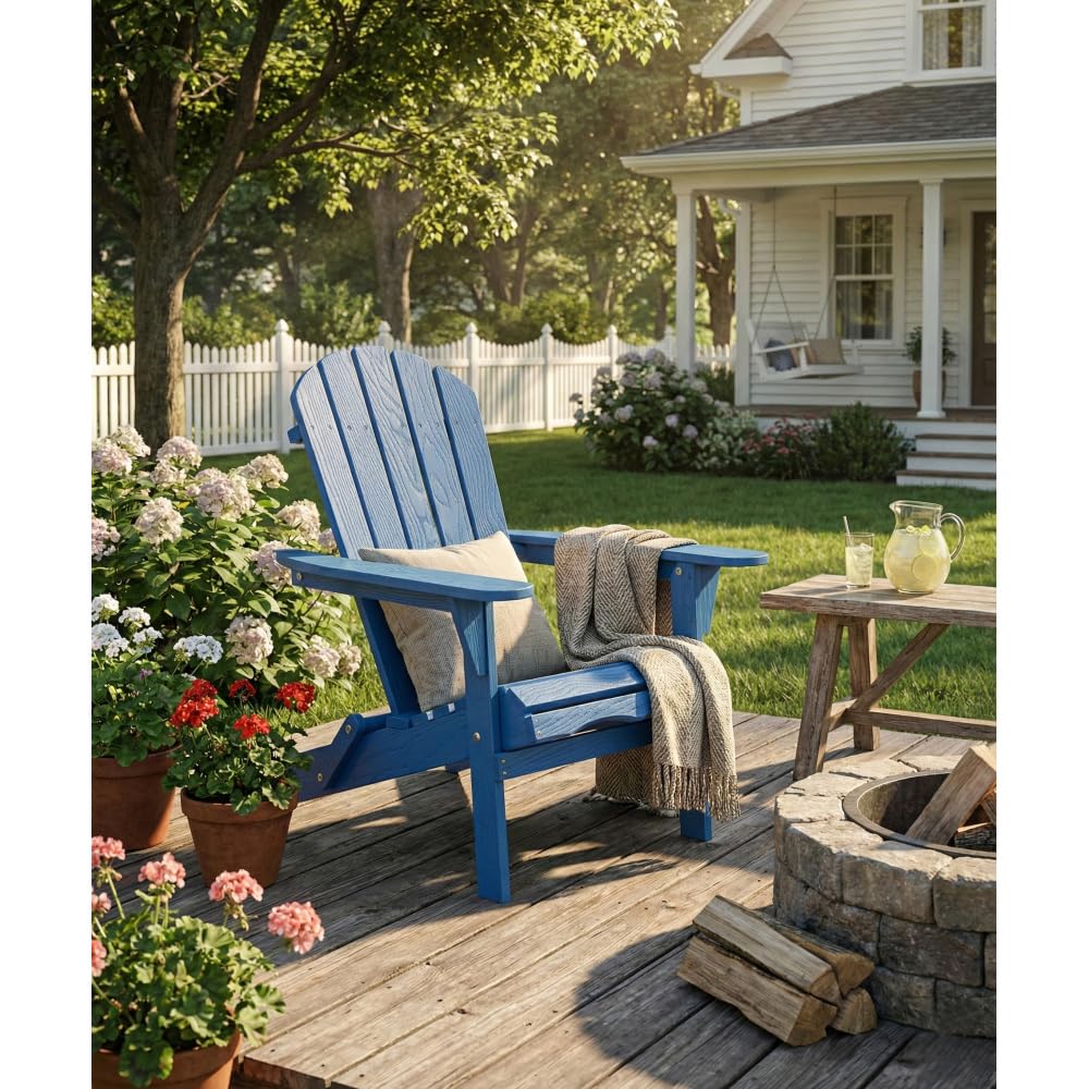 Wood Folding Adirondack Chair X1439