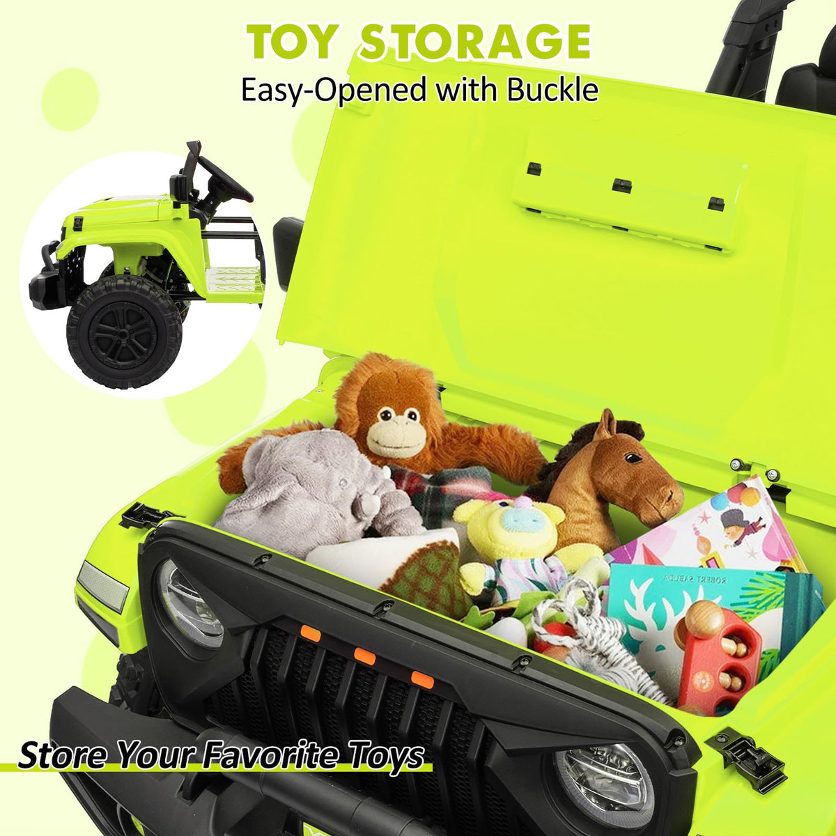 24V 2 Seaters Battery Powered Ride on Car A655996