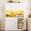 Pantry Cabinet with Charging Station C213981