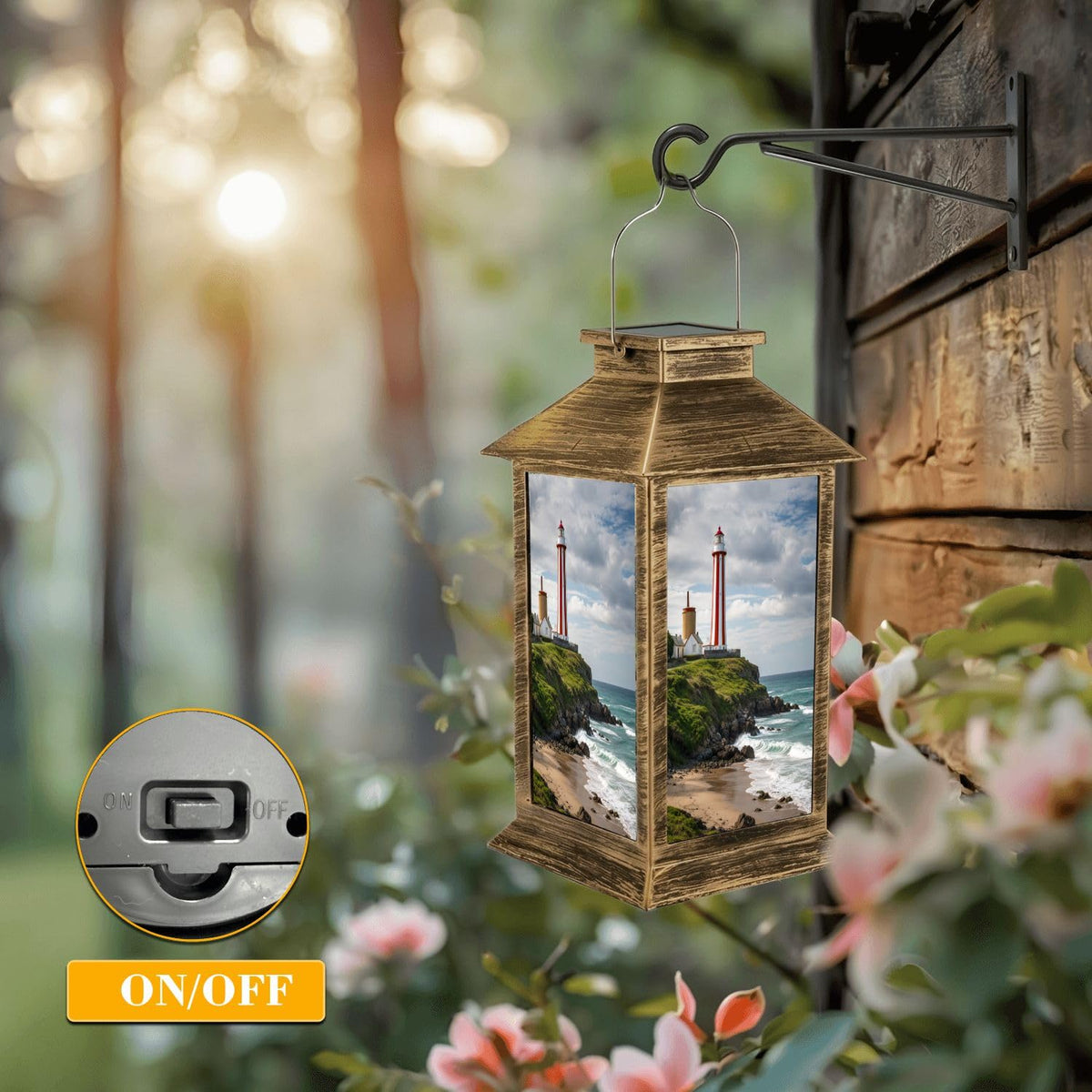 Waterproof LED Solar Lantern D25219