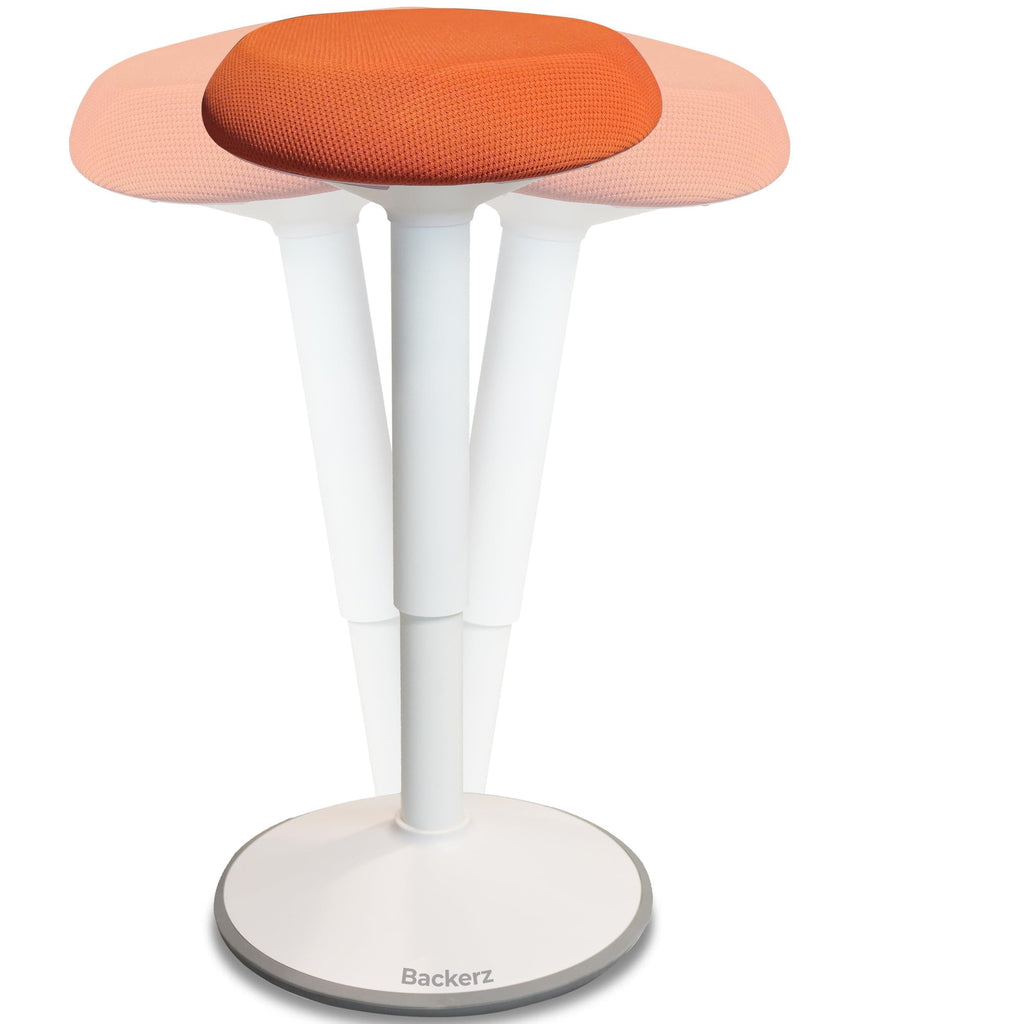 Height Adjustable Swivel Wobble Stool B394902