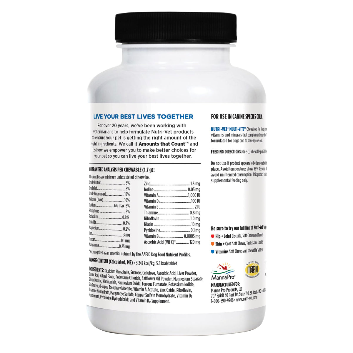 Dog Multivitamin 180 Count K71988