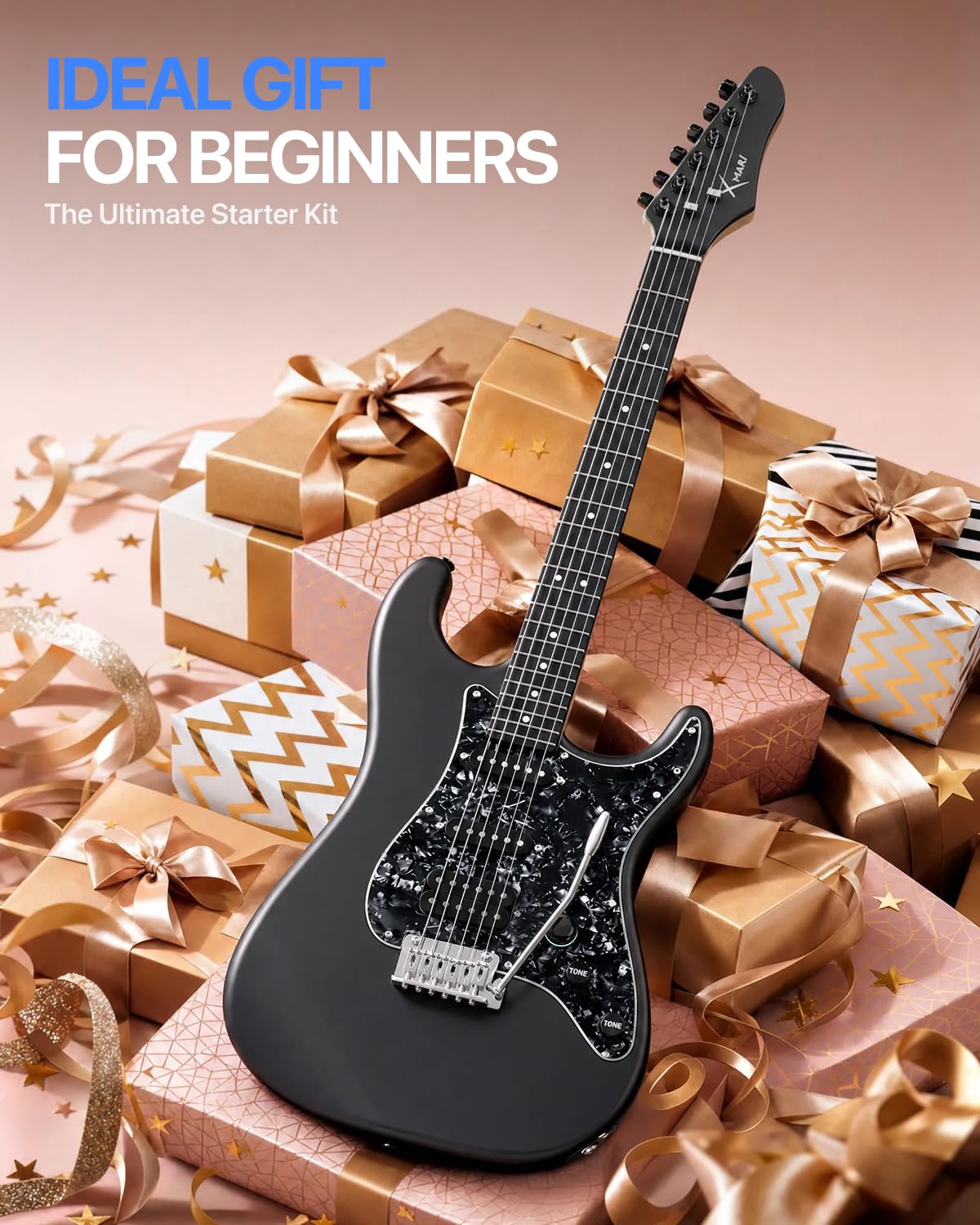 39" Smart Electric Guitar with Built-in 4 Effects A516245