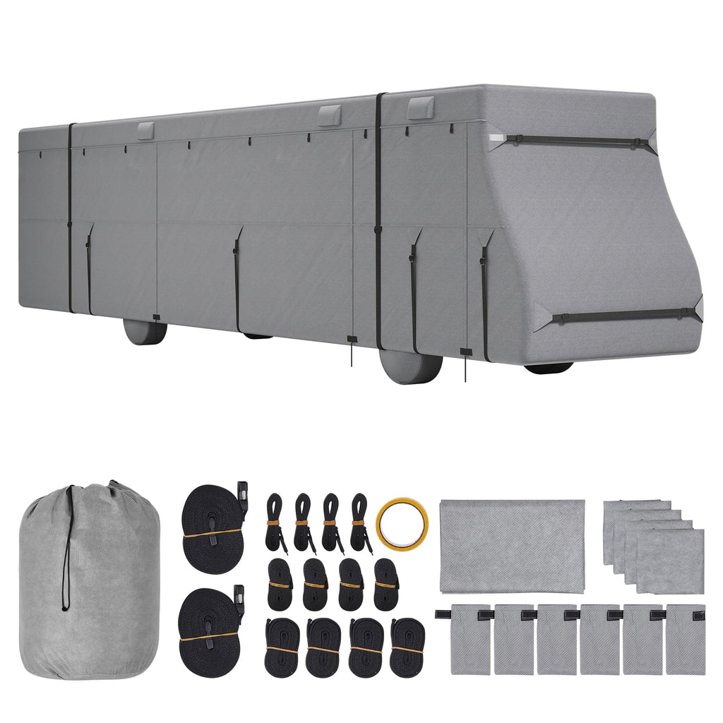 40-43 ft Non-Woven Fabric Waterproof RV Cover with Storage Bag K892251