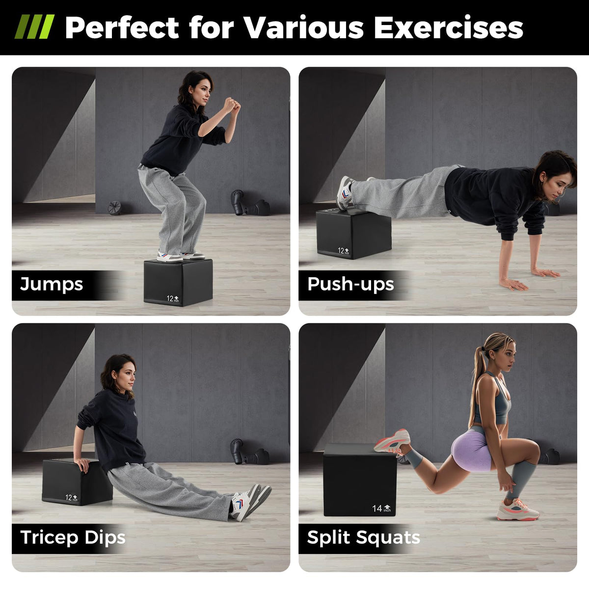 3 in 1 Plyometric Jump Box U333125