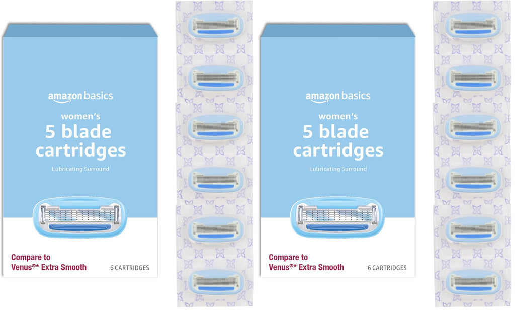 5-Blade Razor Refills 6 Count Pack of 2 L688