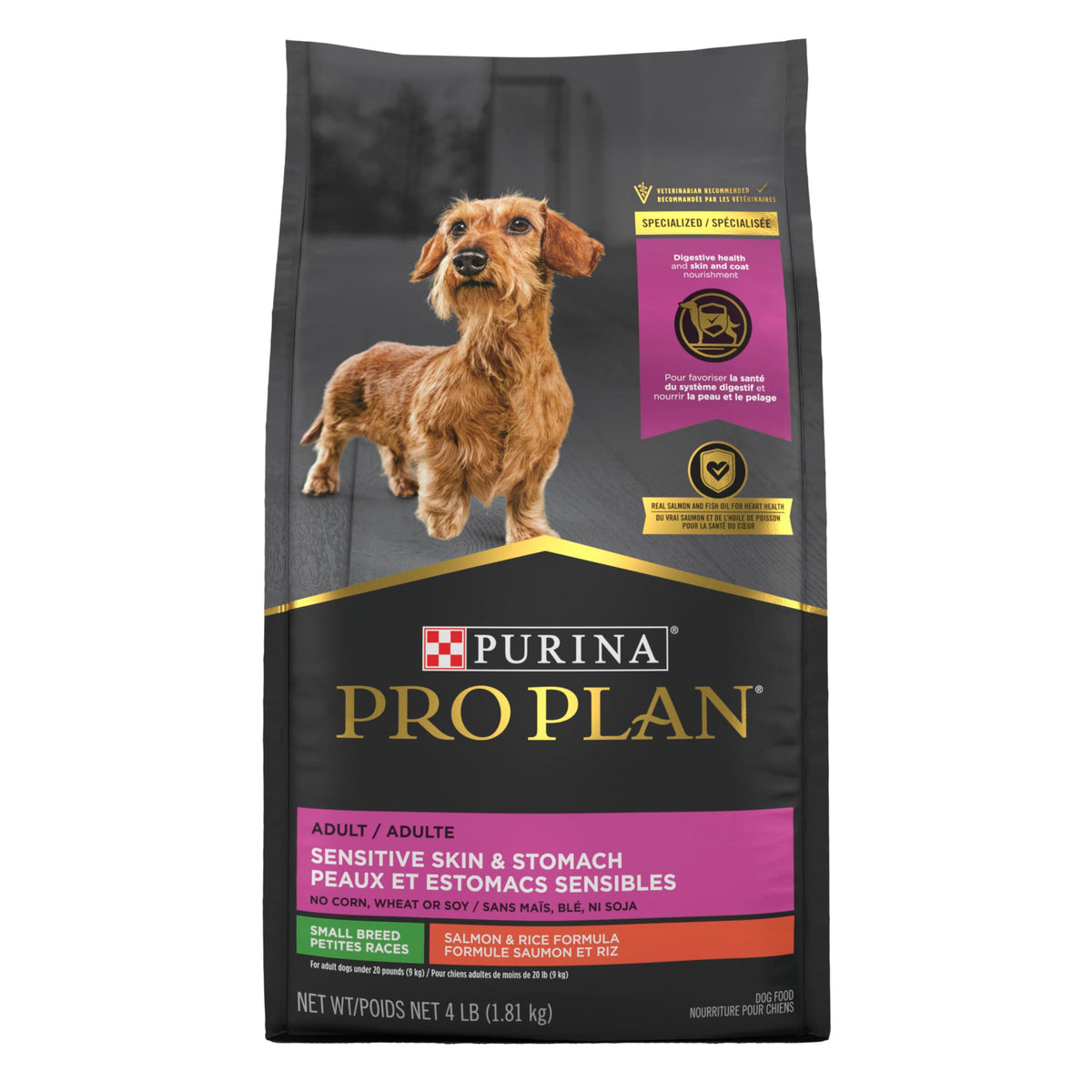 Sensitive Skin & Stomach Dry Dog Food 4 lb Bag P836