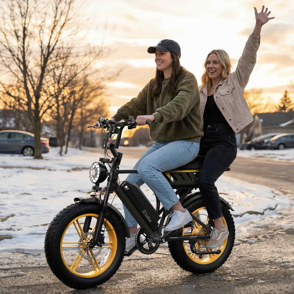 Electric Bike 48V 15Ah Battery 1500W Peak Motor 20 * 4.0 Fat Tire Z986
