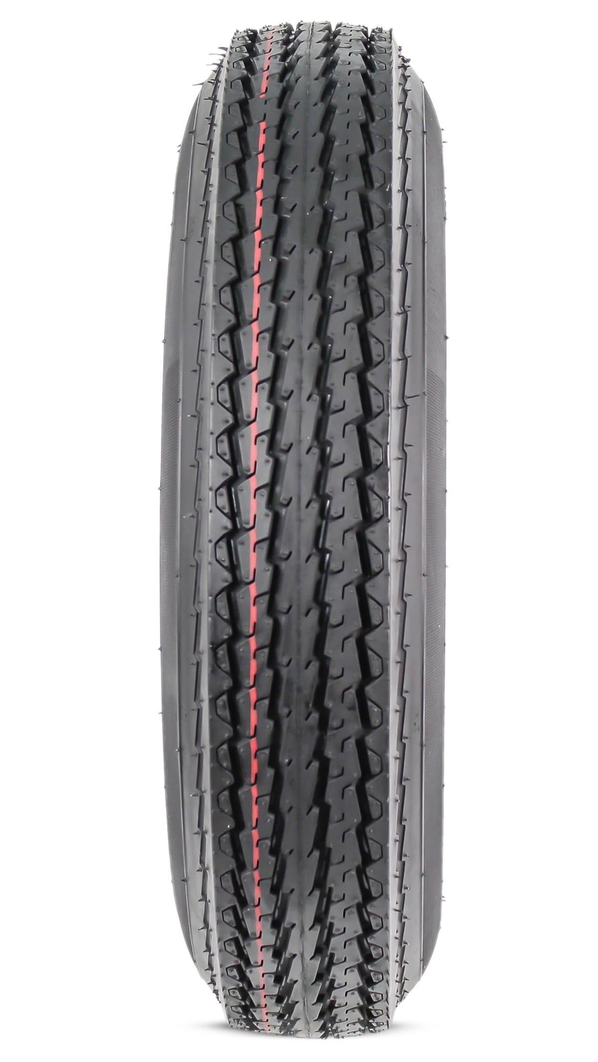 12 Inch 5 Lug Black Trailer Tire Rim Assembly S656
