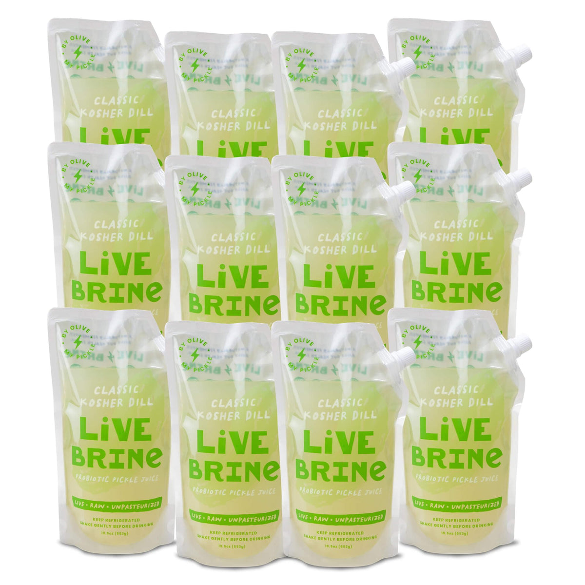 Probiotic Pickle Juice 12pk E87493